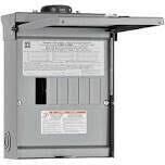 Main Lug Exterior Load Center, 100A 6-12
