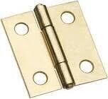 National Hardware N146-068 Narrow Hinges, 1-1/2&quot; Brass