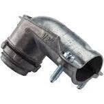 Halex 3/8&quot; (1/2&quot;KO) 90-Deg MC Connectors, 35-Ct