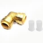 QuickFitting 3/4”PF x 1/2”PF Reducing Ell