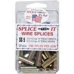 New Farm SS5 Stainless Steel Hi-Tensile Fence Splice-It, 50Pk