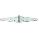 National Hardware N128-878 HD Strap Hinge, 10&quot; Zinc