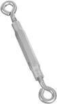 National Hardware N221-747 Turnbuckle, 1/4X7-1/2&quot;  90Lb WLL