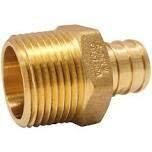 Apollo APXMA3434 Brass Pex Male Adaptor, 3/4&quot;