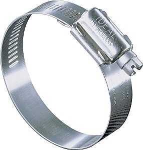 Ideal-Tridon 6812053 SS Hose Clamp, #12,  1/2&quot; to 1-1/4&quot;