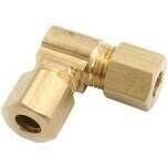 Anderson Metals 750065-08 Brass Compression Ell, 1/2&quot;X1/2&quot;