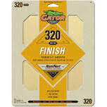 Gator 7267 Sanding Sheets, 320 Grit  9&quot;X11&quot; 3-Pk