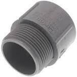 Carlon E943GR-CTN PVC Male Conduit Adaptor, 1-1/4&quot;