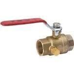 B&amp;K 107-754NL Brass Stop/Waste Valve, 3/4&quot;