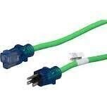 Green Pro-Style Extension Cord, 12/3X50Ft