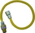 Flexible Propane Appliance Connector, 3/8&quot;X16&quot;