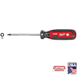 Milwaukee USA Cushion Grip Square Drive 4&quot; Screw Driver