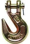 Campbell T9503415 Gr70 Clevis Grab Hook, 5/16&quot; 4700LB WLL