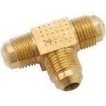 Anderson Metals 754044-08 Brass Flare Tee, 1/2&quot;