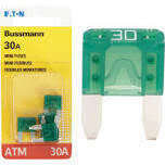 Bussman BP/ATM-30-RP Mini Blade Fuse, 30A  5Pk