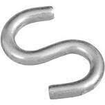 National Hardware N121-665 Open S-Hooks, 2&quot; Znc Pltd