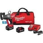 Milwaukee M18 Fuel 1&quot;Dr Hi-Torque Impact Wrench Kit w/2 8AH Batteries