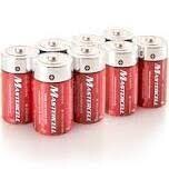 Dorcy D Batteries, 8Pk