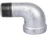 ProSource 6-3/8G Galv. Steel Street Ell, 3/8&quot;