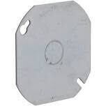Raco 724 4&quot; Octagonal Steel Electric Box Cover w/1/2&quot; K/O