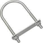 National Hardware N222-562 U-Bolt, 5/16&quot;X2-1/2&quot;X5&quot;