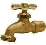 B&amp;K 103-003 Brass Hose Bibb, 1/2&quot;