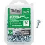 Teks Self-Drilling Screws, #10X3/4&quot;