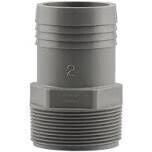 Boshart Industries UPPA-20 Poly Male Insert Adaptor, 2&quot;