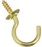 National Hardware N119-669  Solid Brass Cup Hook, 7/8&quot;