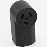 Eaton 125 Surface Mount Dryer Receptacle, 30A 3-Wire