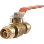 Sharkbite 22222-0000LF Ball Valve, 1/2&quot;X1/2&quot;