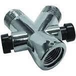 PlumbPak PP825-7 Polished Chrome Plastic Shower Diverter Valve