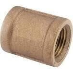 Anderson Metals 738103-08 Brass Pipe Coupler, 1/2&quot;