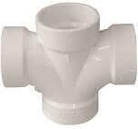CANPLAS 192184 PVC DWV Cross,  3&quot;