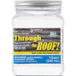 Through The Roof 14003 Sealant, 1-Qt