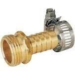 Landscaper&#39;s Select GB958M3L Brass Male Hose End, 5/8&quot;