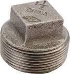 ProSource 31-1B Black Pipe Plug, 1&quot;