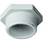 LASCO 450015BC Threaded PVC Plug, 1-1/2&quot;