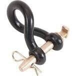 Koch Industries 4004543/M8078 Twisted Clevis, 7/8&quot;, 16,000Lb WLL