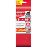 Diablo DCB318036S02G 3&quot;X18&quot; Sanding Belts, 36-Grit  2-Pk.