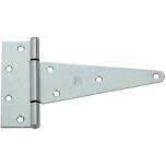 National Hardware N129-221 HD Steel T-Hinge, 8&quot;  Zinc  48Lb WLL