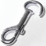 Baron 230 Open Eye Bolt Snap, 3/8&quot;  40Lb WLL
