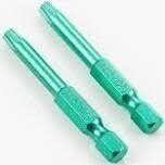 GRK 187443 Purple T-25 X2&quot; Bits, 2pk