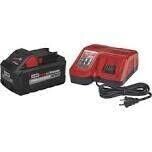 Milwaukee M18 8.0 Battery &amp; Charger Starter Kit