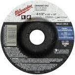 Milwaukee Hi-Speed Metal Grinding Disc, 4-1/2&quot;X1/4&quot;X7/8&quot; (Type27 Depressed Center)