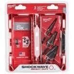 Milwaukee Shockwave Impact Duty Electrician&#39;s Step Bit Set