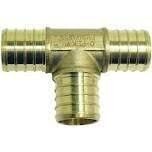 Apollo APXT34 Brass Pex Tee, 3/4&quot;