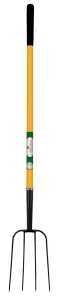 Landscaper&#39;s Select BPJ-4F-OR 4-Tine Pitch Fork w/Fbrglss Handle