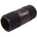 Genova P-1-3 Threaded Sch80 PVC Pipe Nipple, 1&quot;X3&quot;