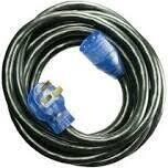 STW Pro Grip Black Welder Extension Cord, 8/3X50Ft